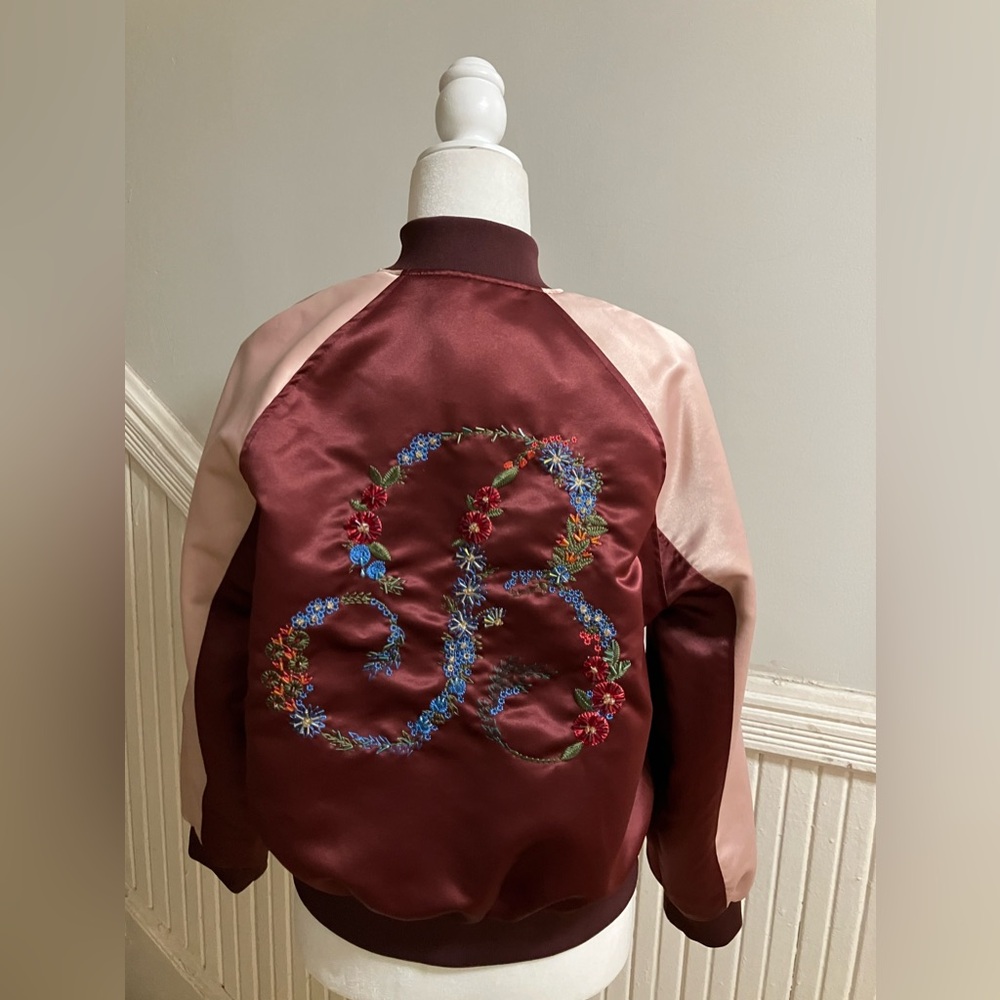 Korean Silky Bomber Jacket - Picture 4 of 7